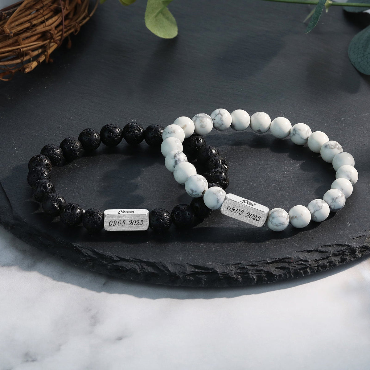 Custom Couple Bracelets