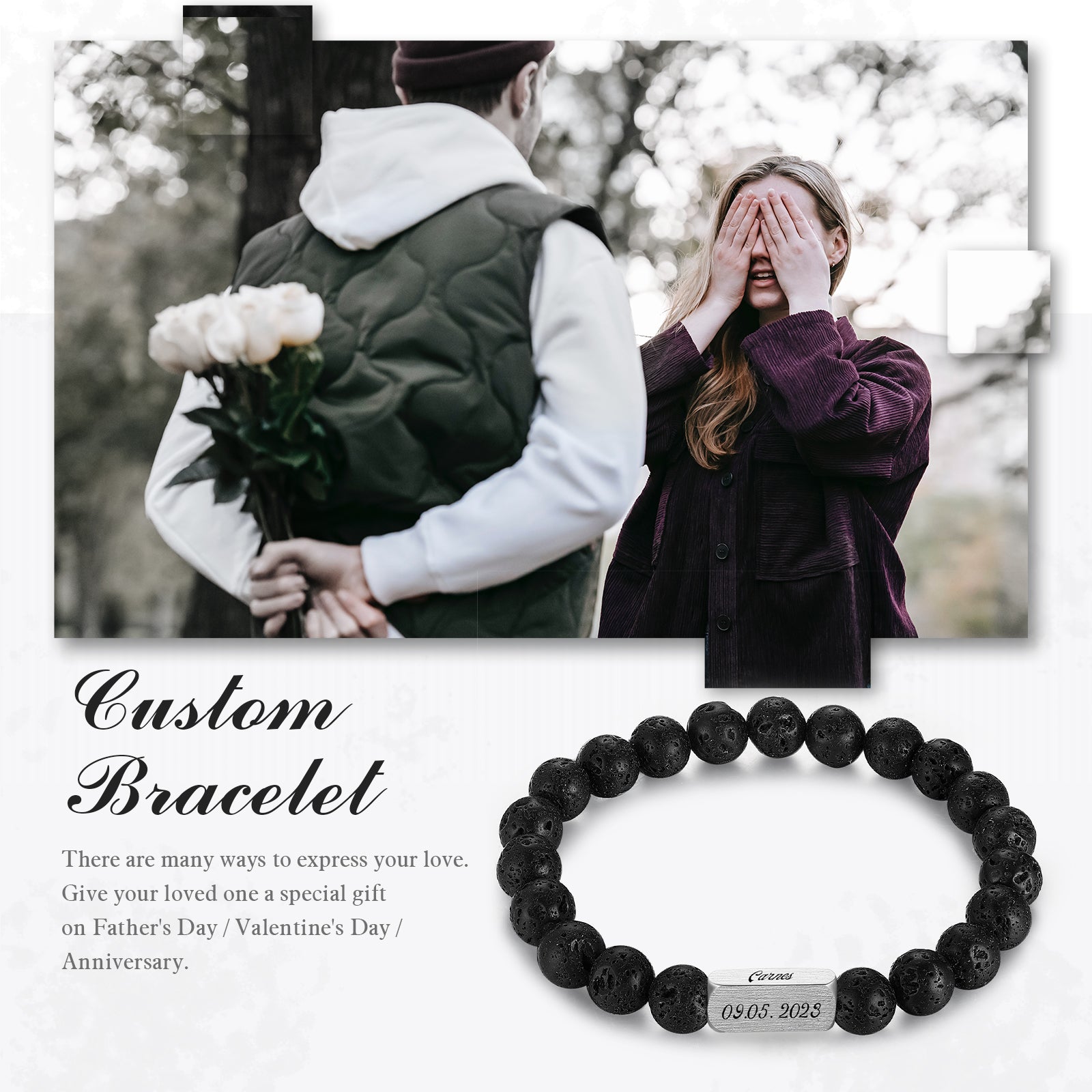 Custom Couple Bracelets