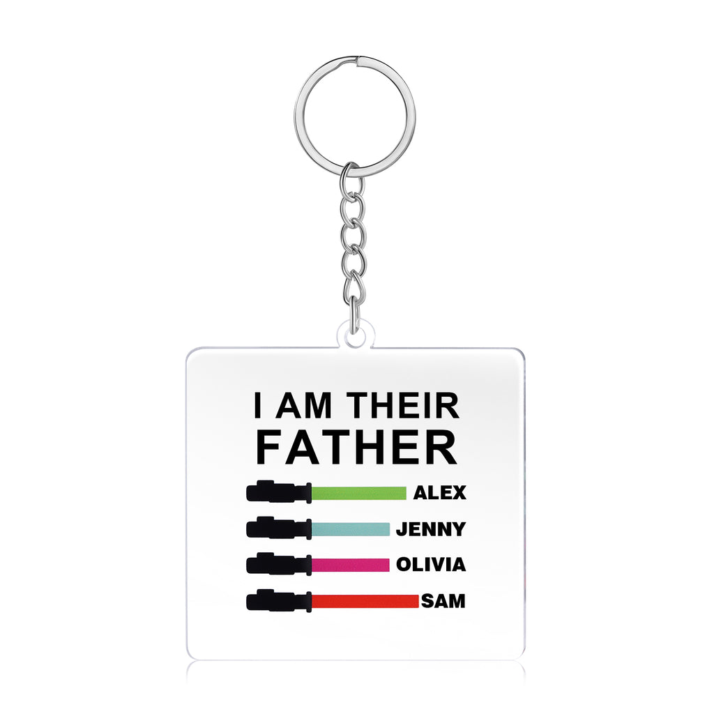 Custom Square Keychain