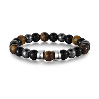 Custom Volcanic Stone Bracelet