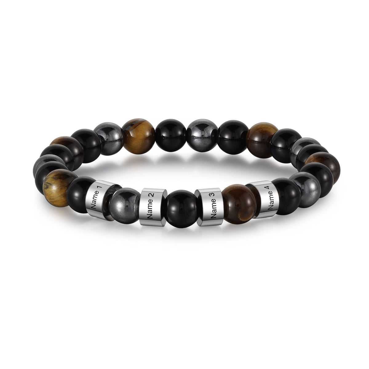 Custom Volcanic Stone Bracelet
