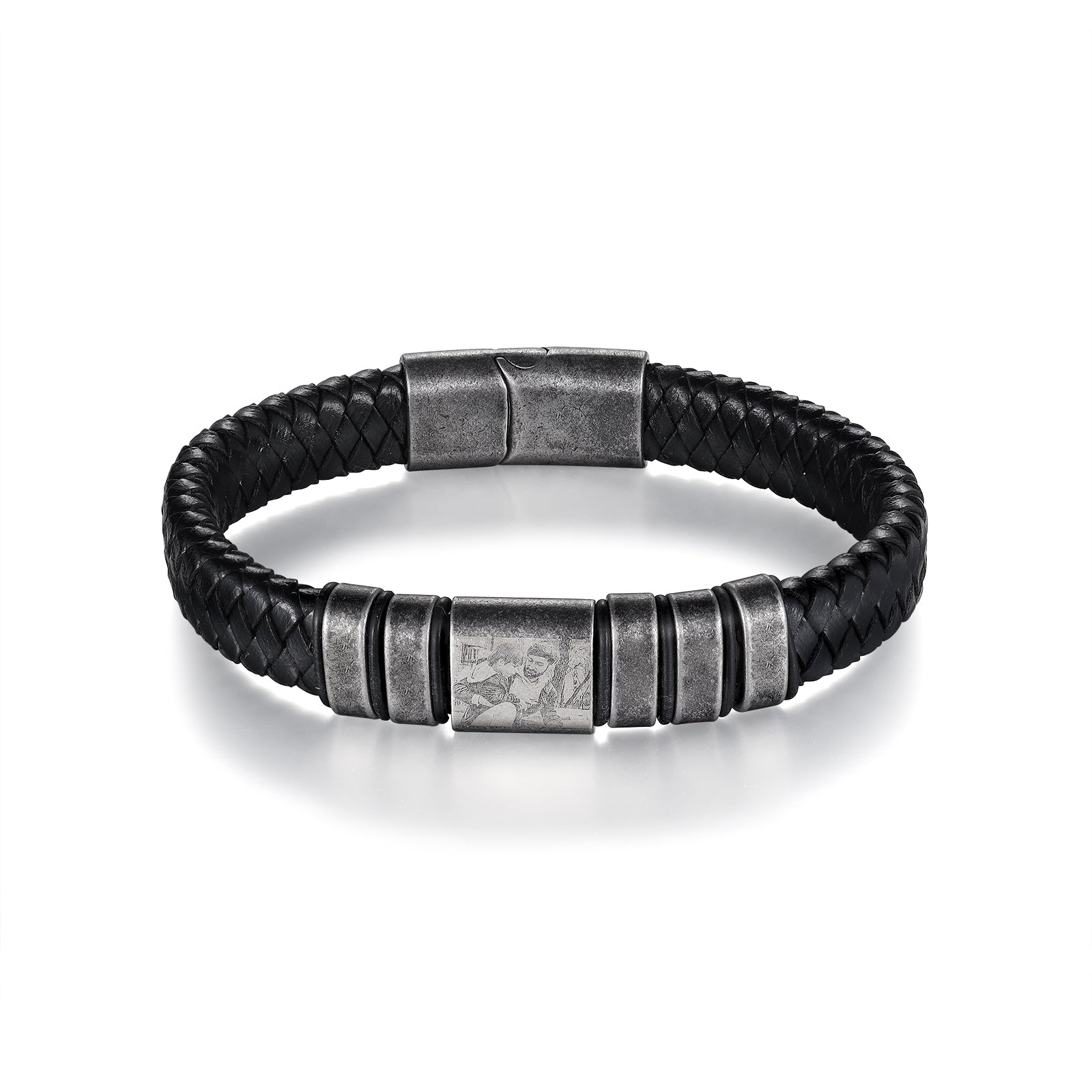 Custom Name Photo Bracelet
