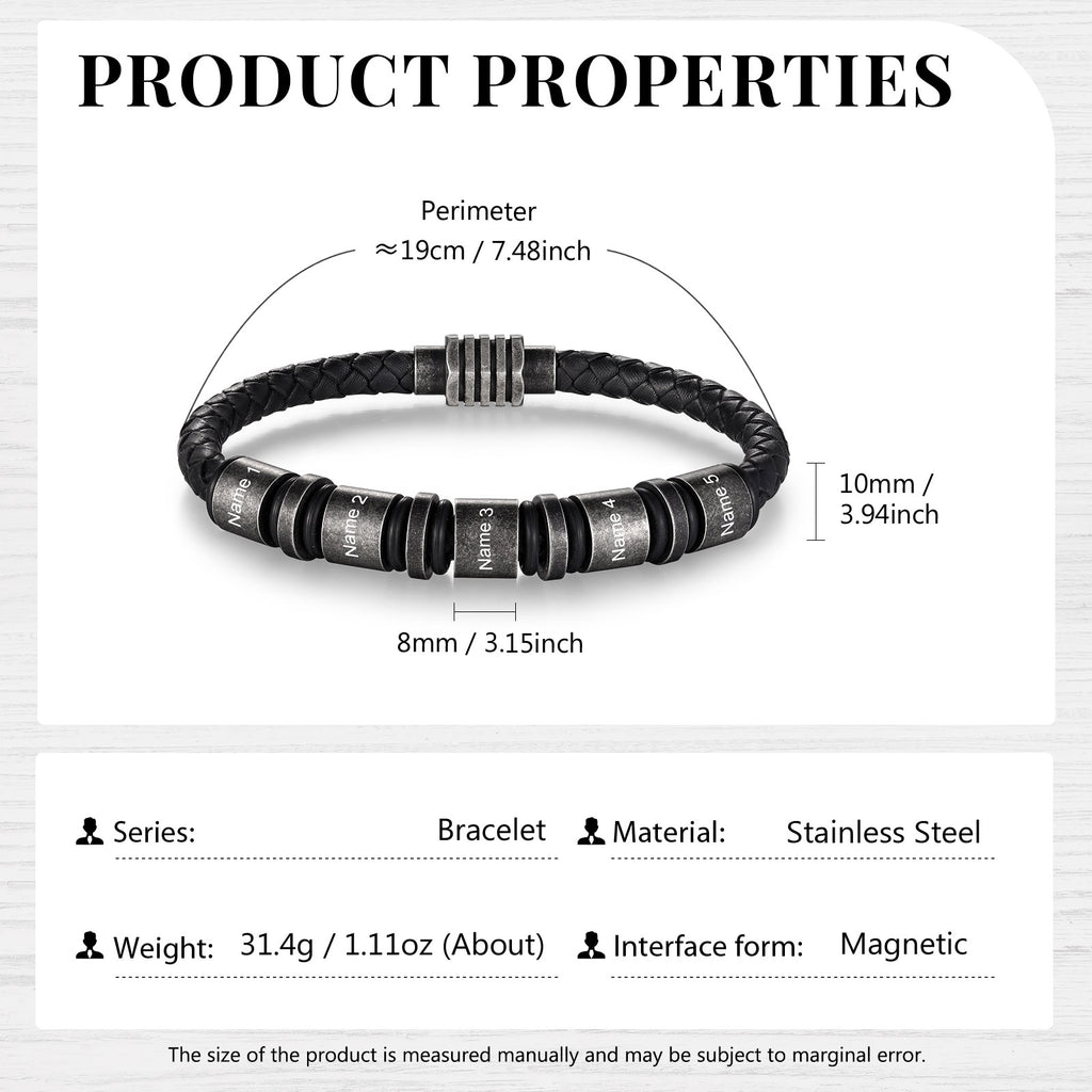 Custom Name Vintage Bracelet