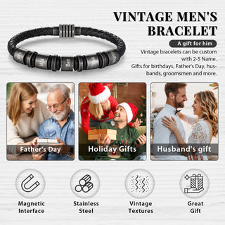 Custom Name Vintage Bracelet