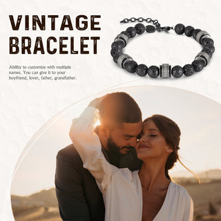 Custom Name Vintage Bracelet