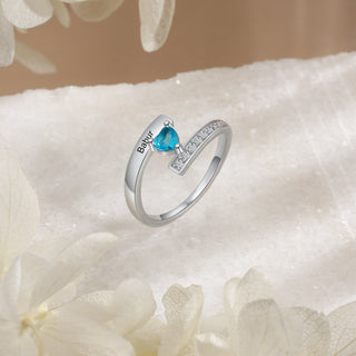 Custom Birthstone Ring