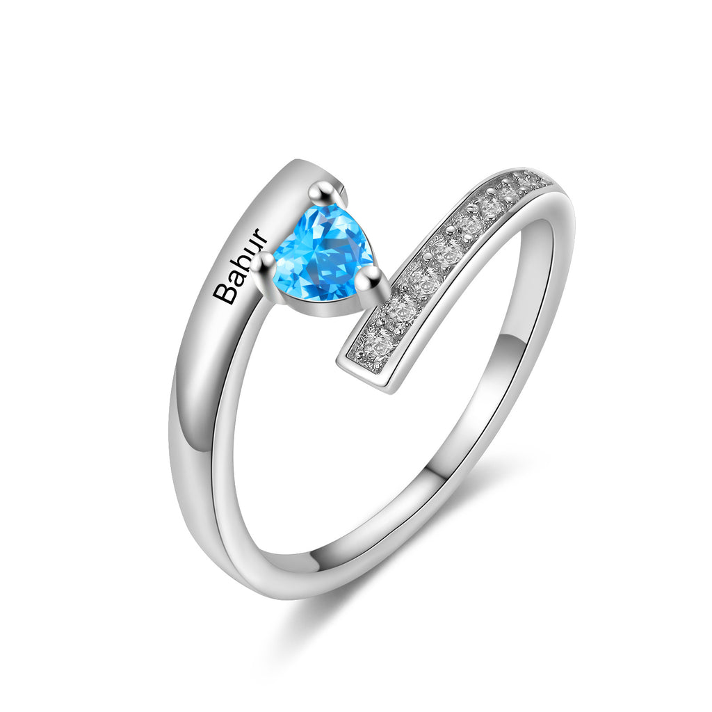 Custom Birthstone Ring