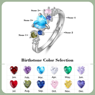 Custom Birthstone Ring