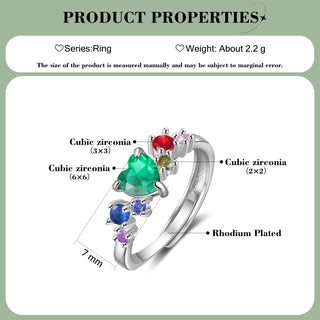 Custom Birthstone Ring