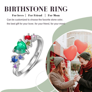 Custom Birthstone Ring