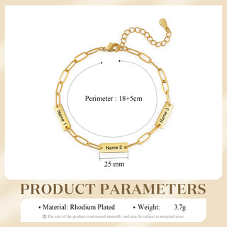 Custom Name Bracelet