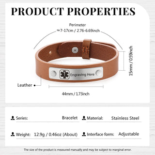 Custom Medical Bracelet