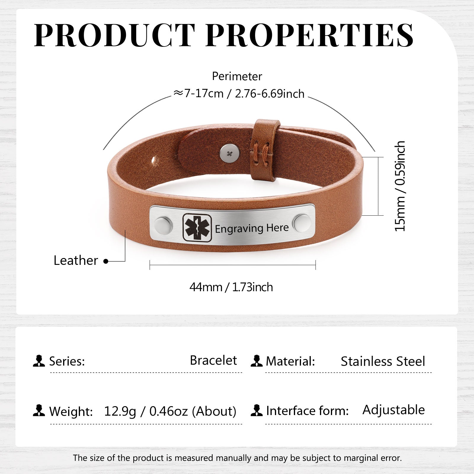 Custom Medical Bracelet