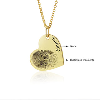 Custom Heart Shaped Necklace