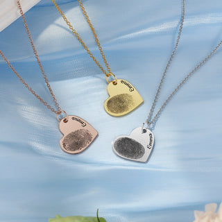 Custom Heart Shaped Necklace