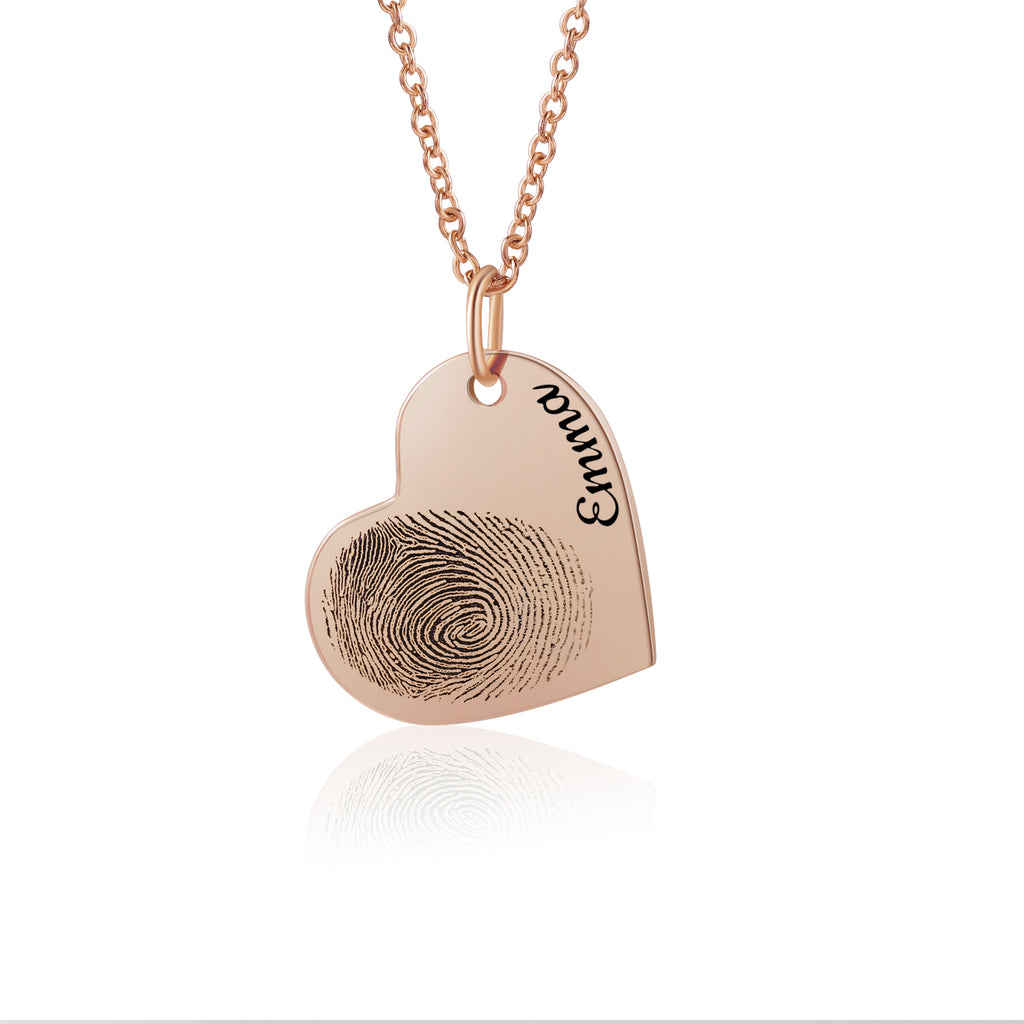 Custom Heart Shaped Necklace