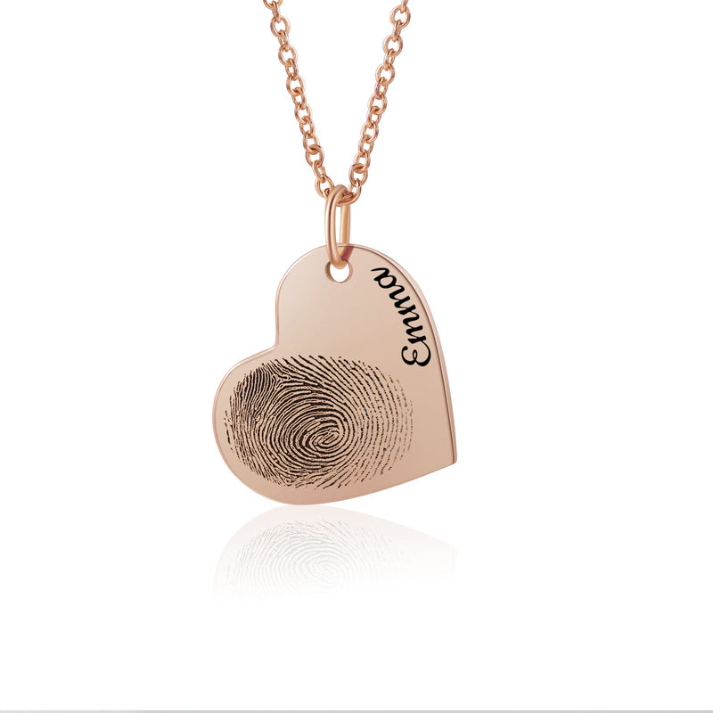 Custom Heart Shaped Necklace