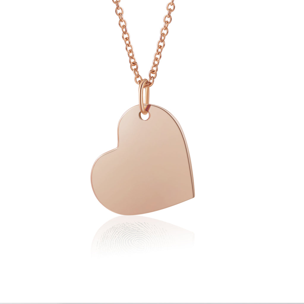 Custom Heart Shaped Necklace