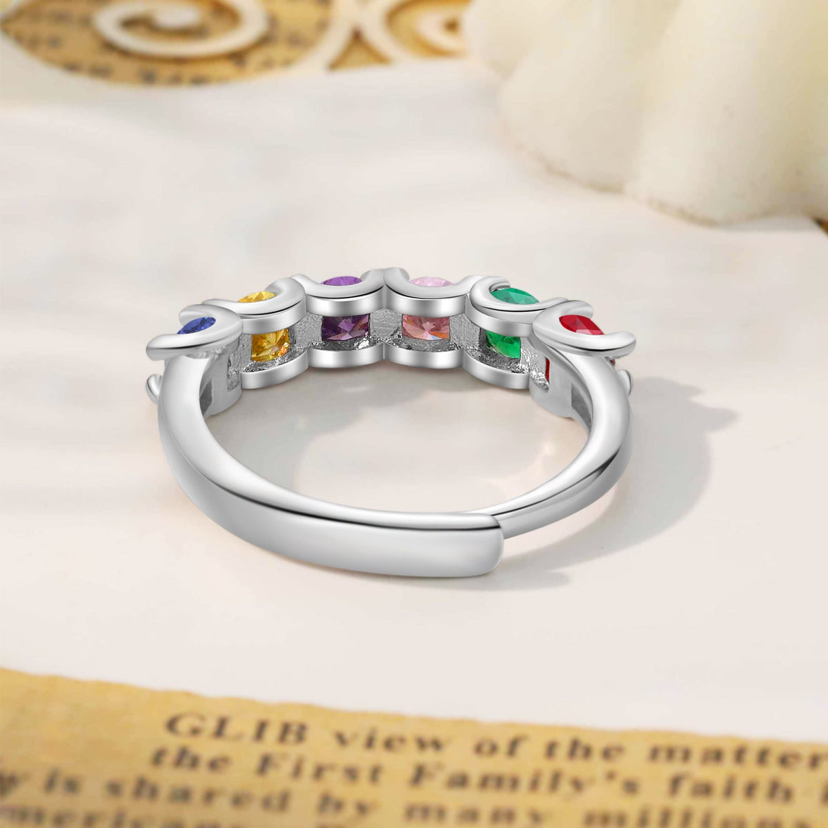 Custom Birthstone Ring