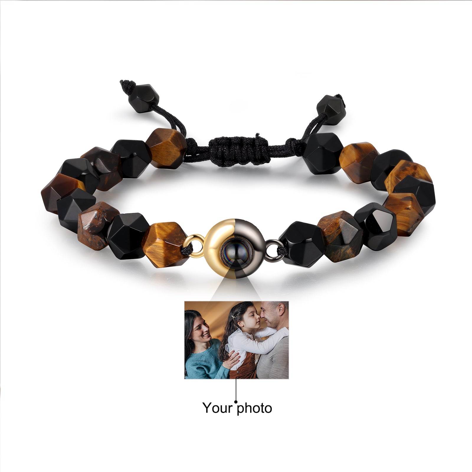 Custom Projection Bead Bracelet