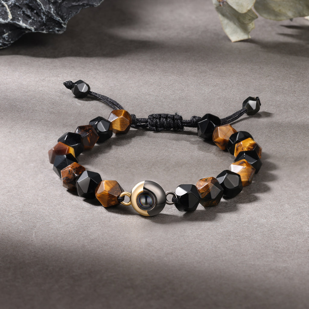 Custom Projection Bead Bracelet