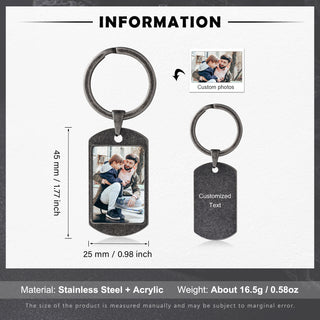 Custom Vintage Keychain