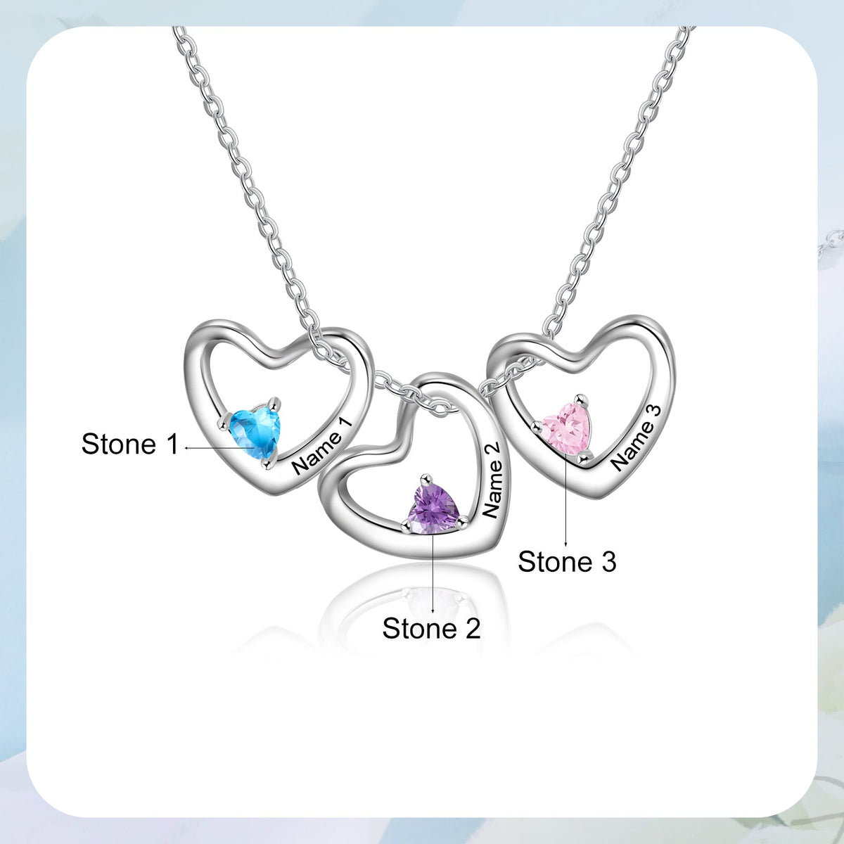 Custom Birthstone Necklace