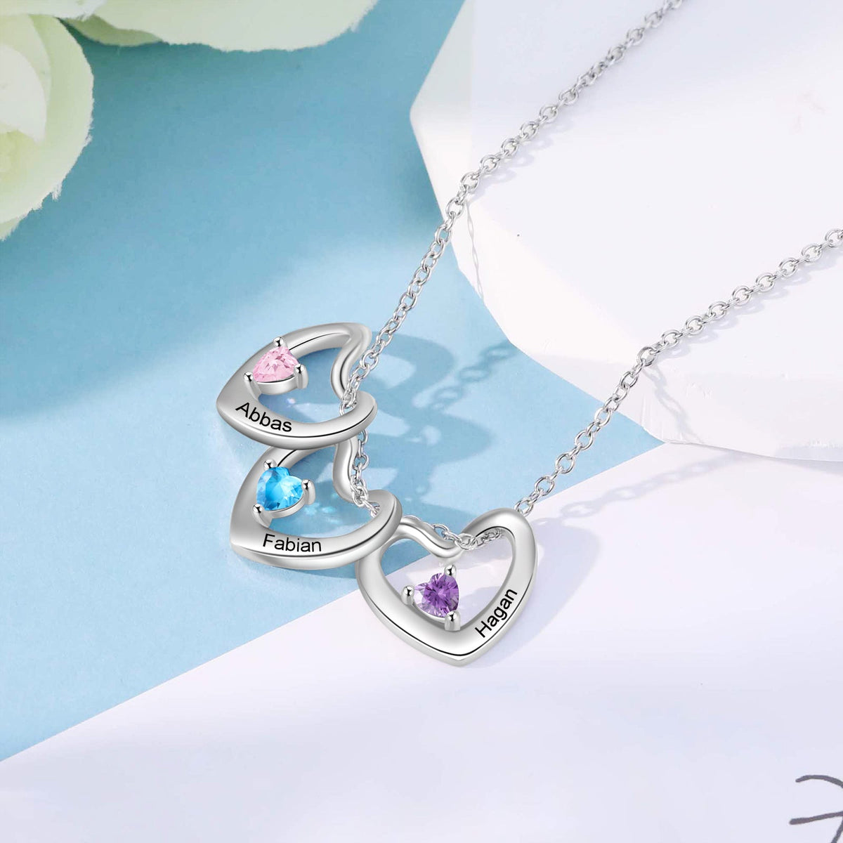 Custom Birthstone Necklace