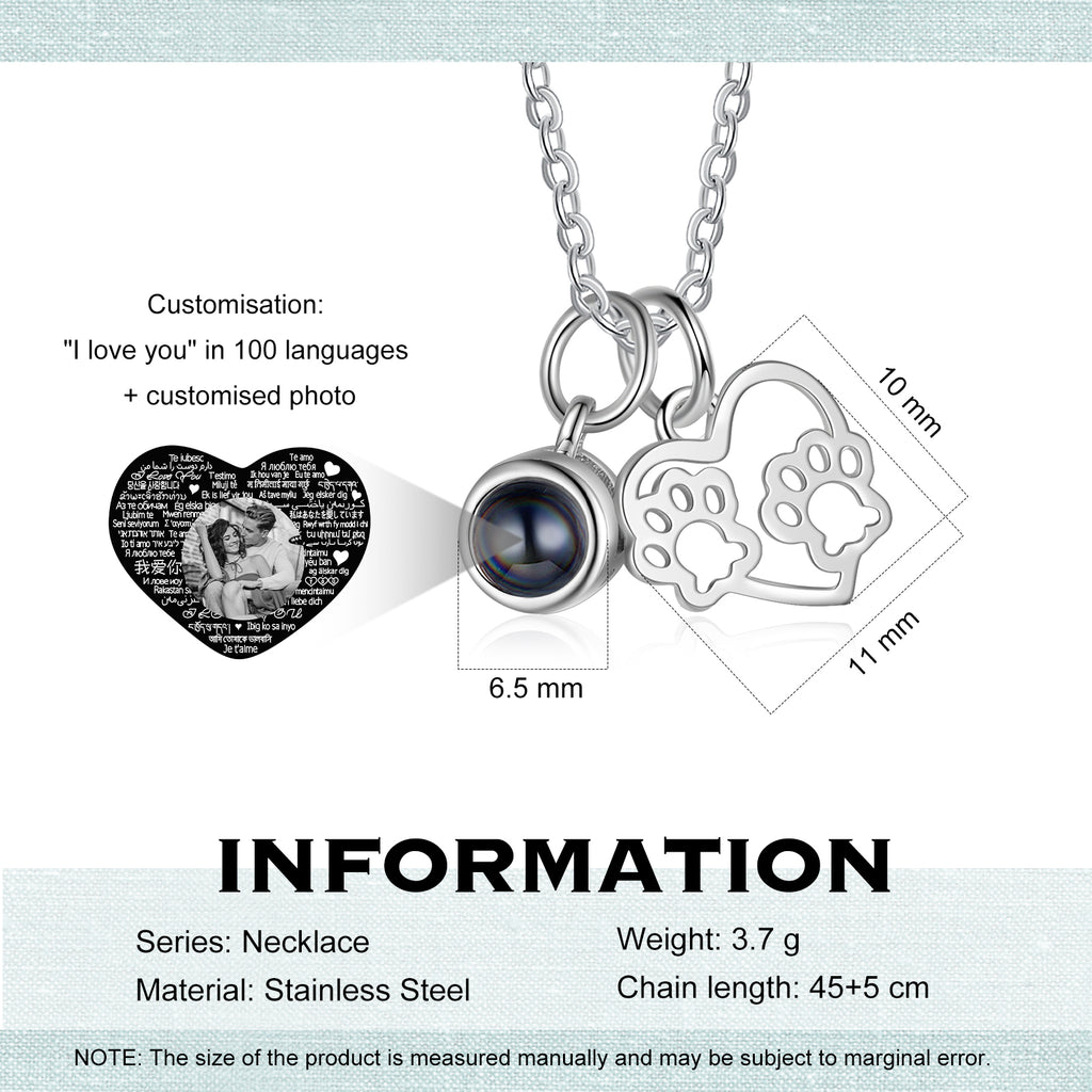 Custom Projection Necklace