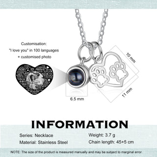 Custom Projection Necklace