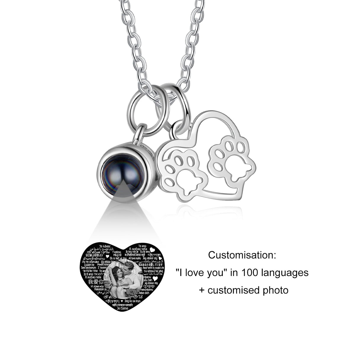 Custom Projection Necklace