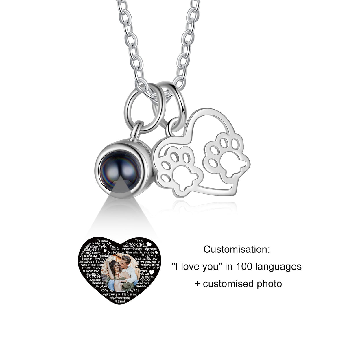 Custom Projection Necklace