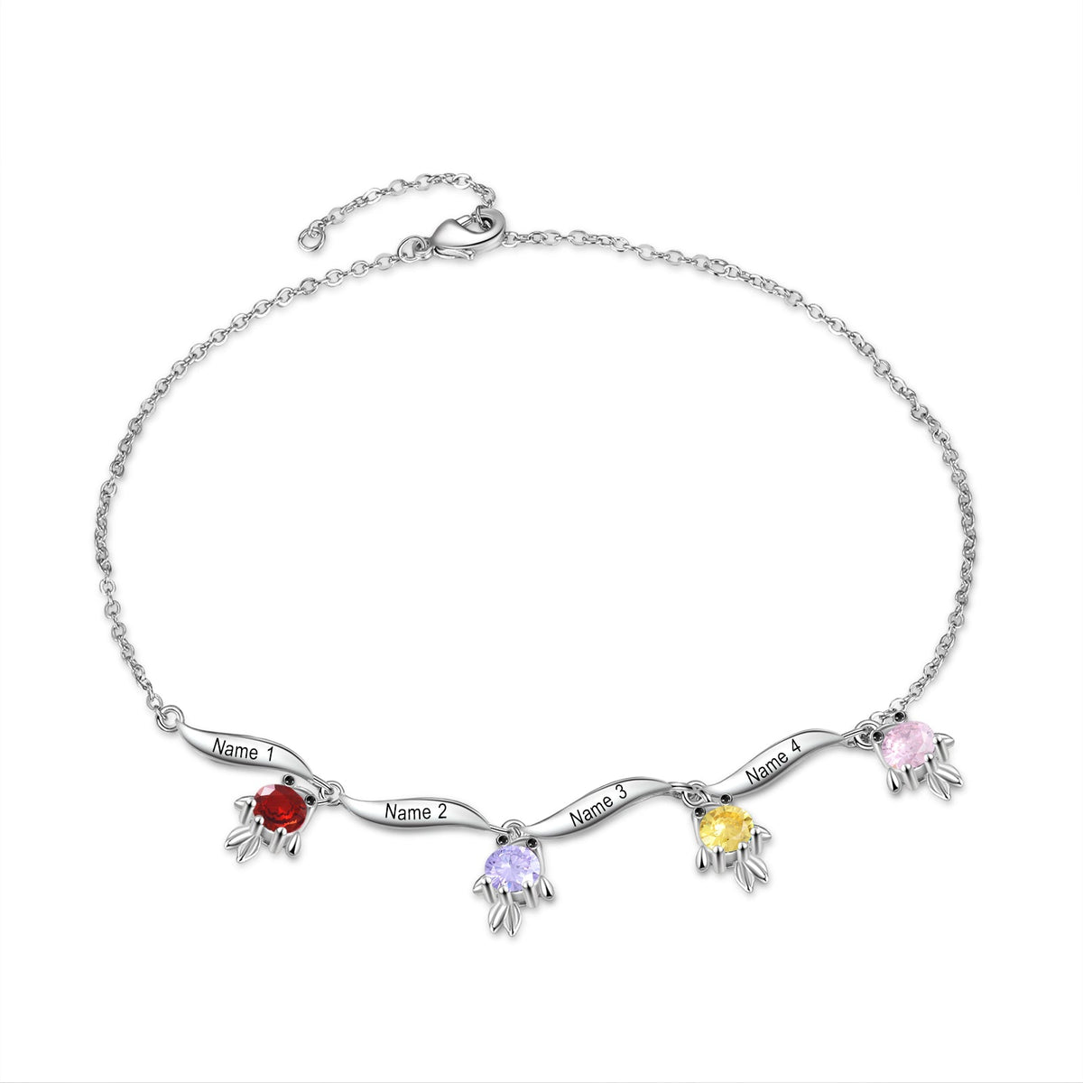 Custom Birthstone Bracelet