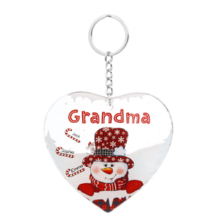 Christmas Decoration Custom Name  Keychain