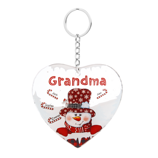 Christmas Decoration Custom Name  Keychain