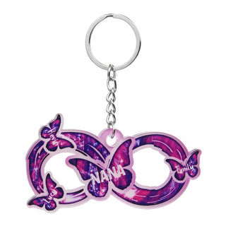 Custom Name Bow Keychain