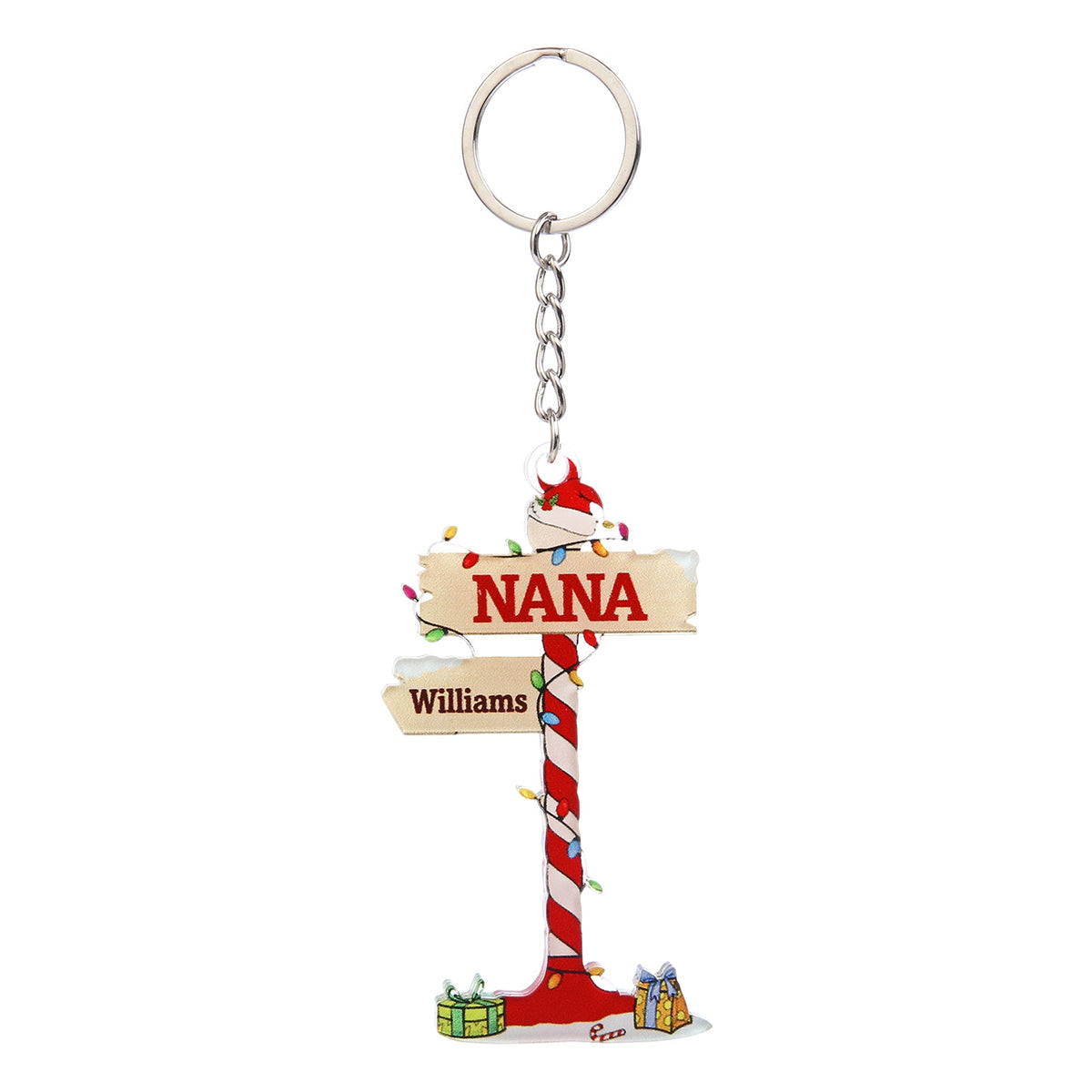 Custom Name Keychain