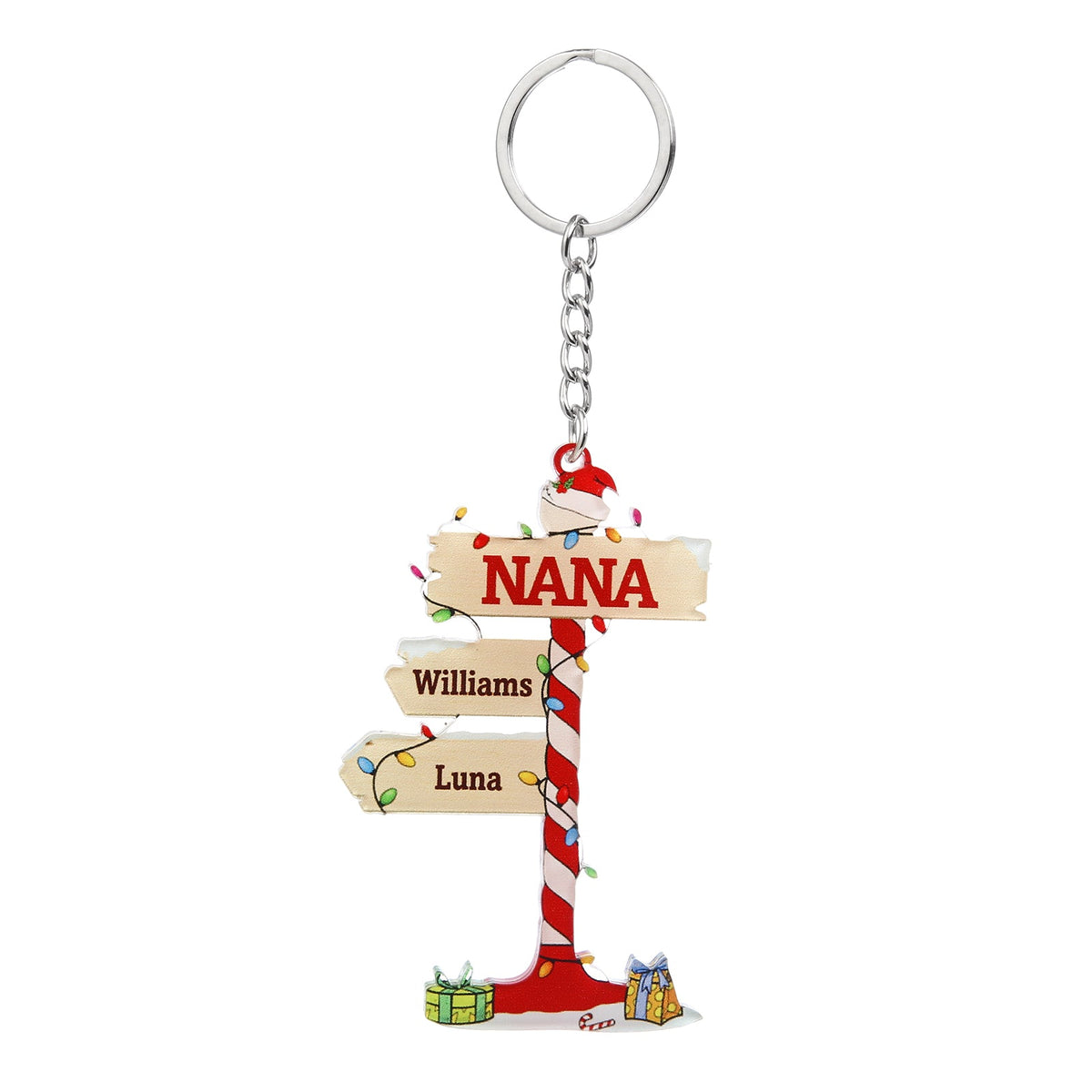 Custom Name Keychain