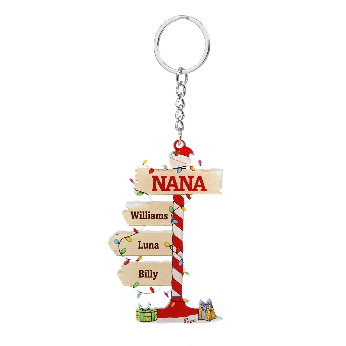 Custom Name Keychain