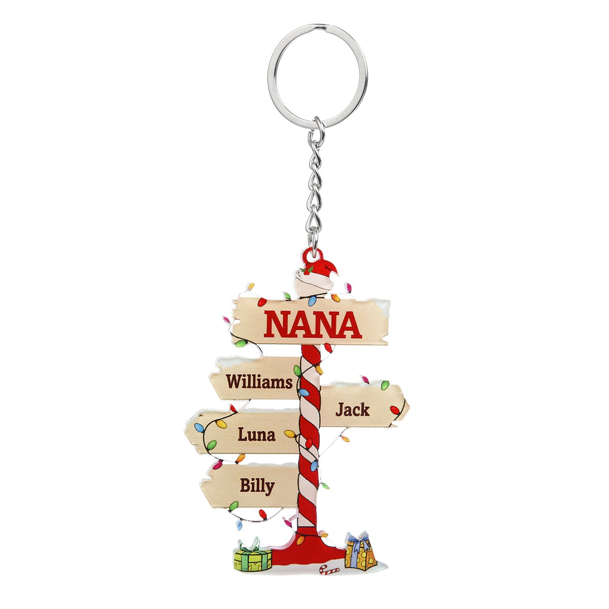 Custom Name Keychain