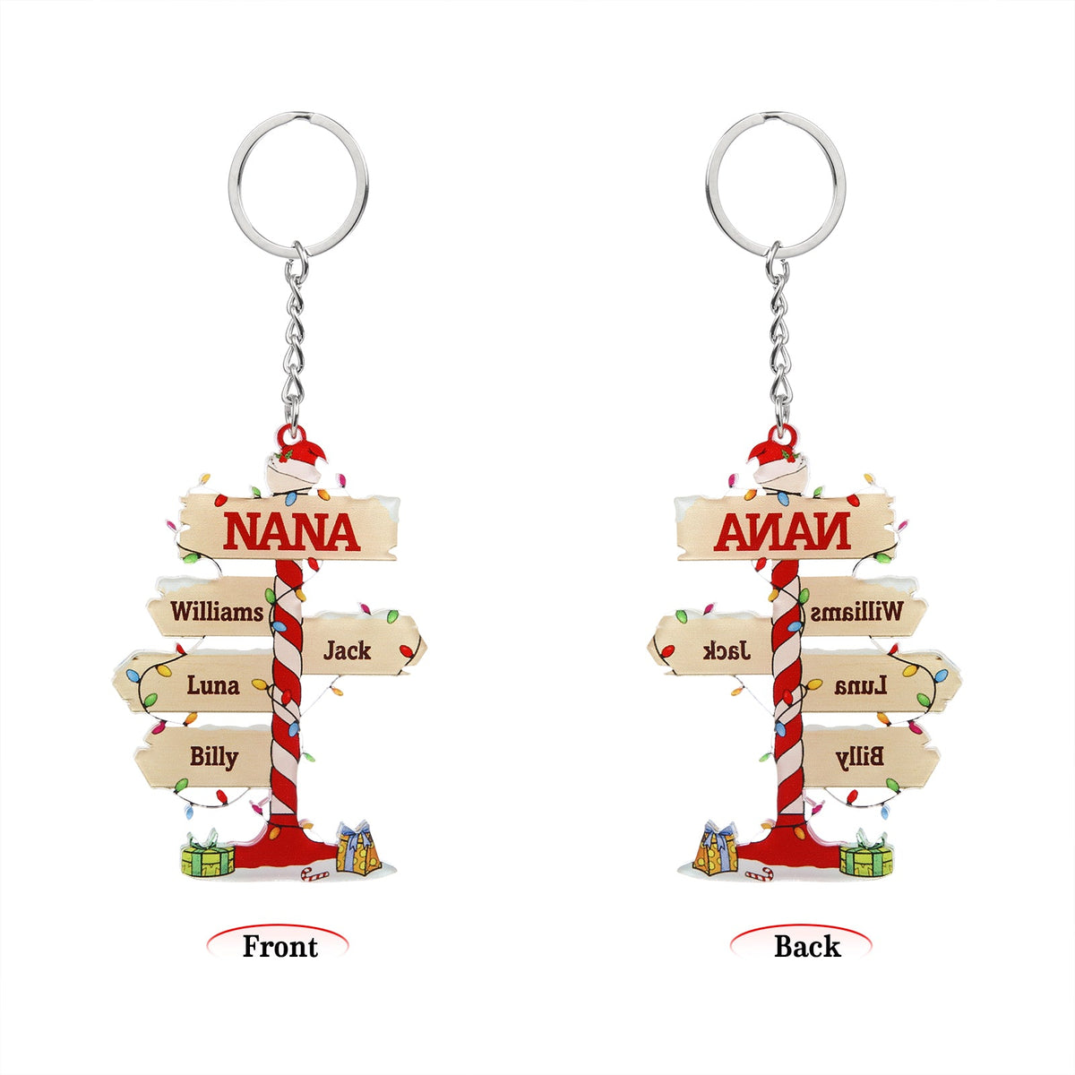 Custom Name Keychain