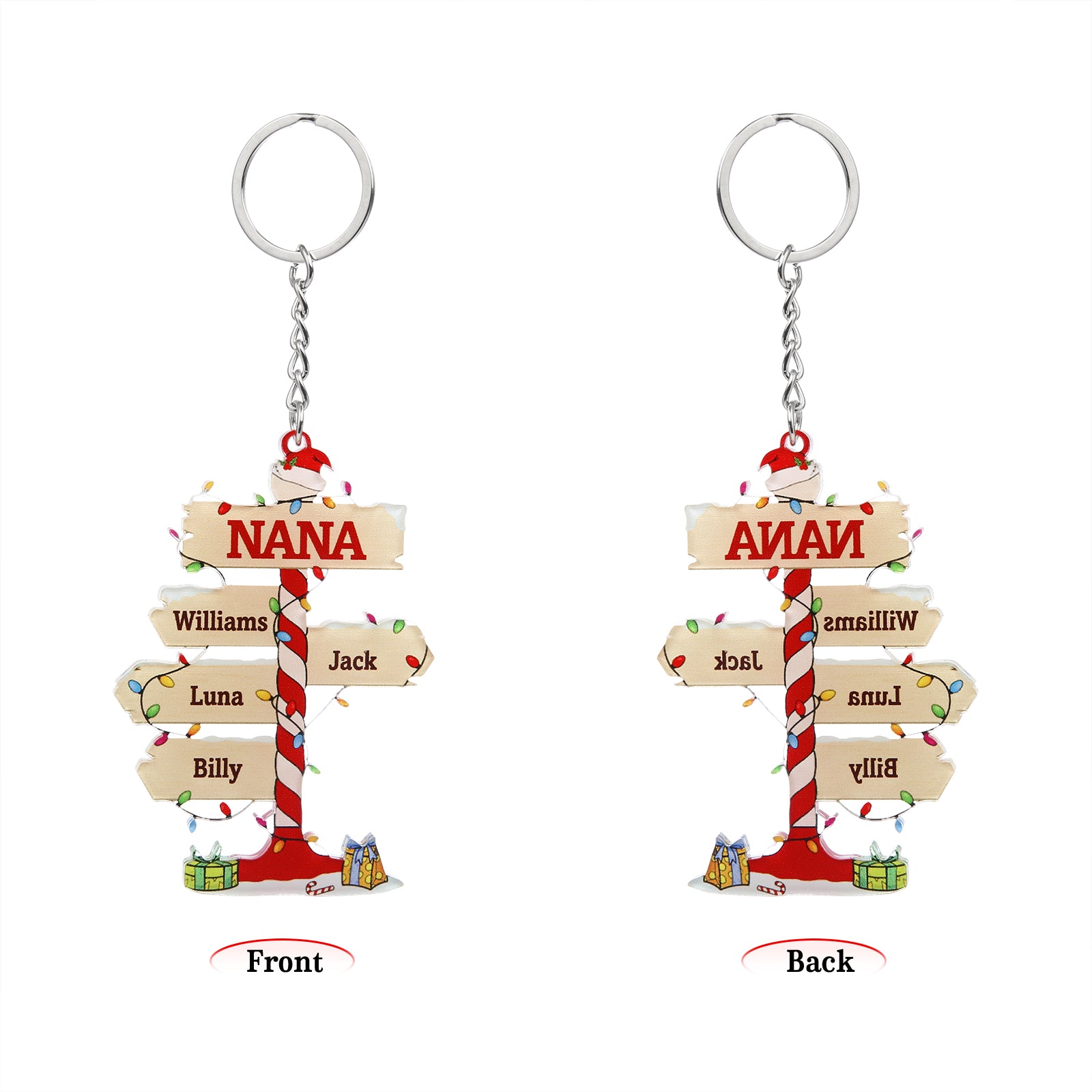 Custom Name Keychain