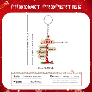 Custom Name Keychain