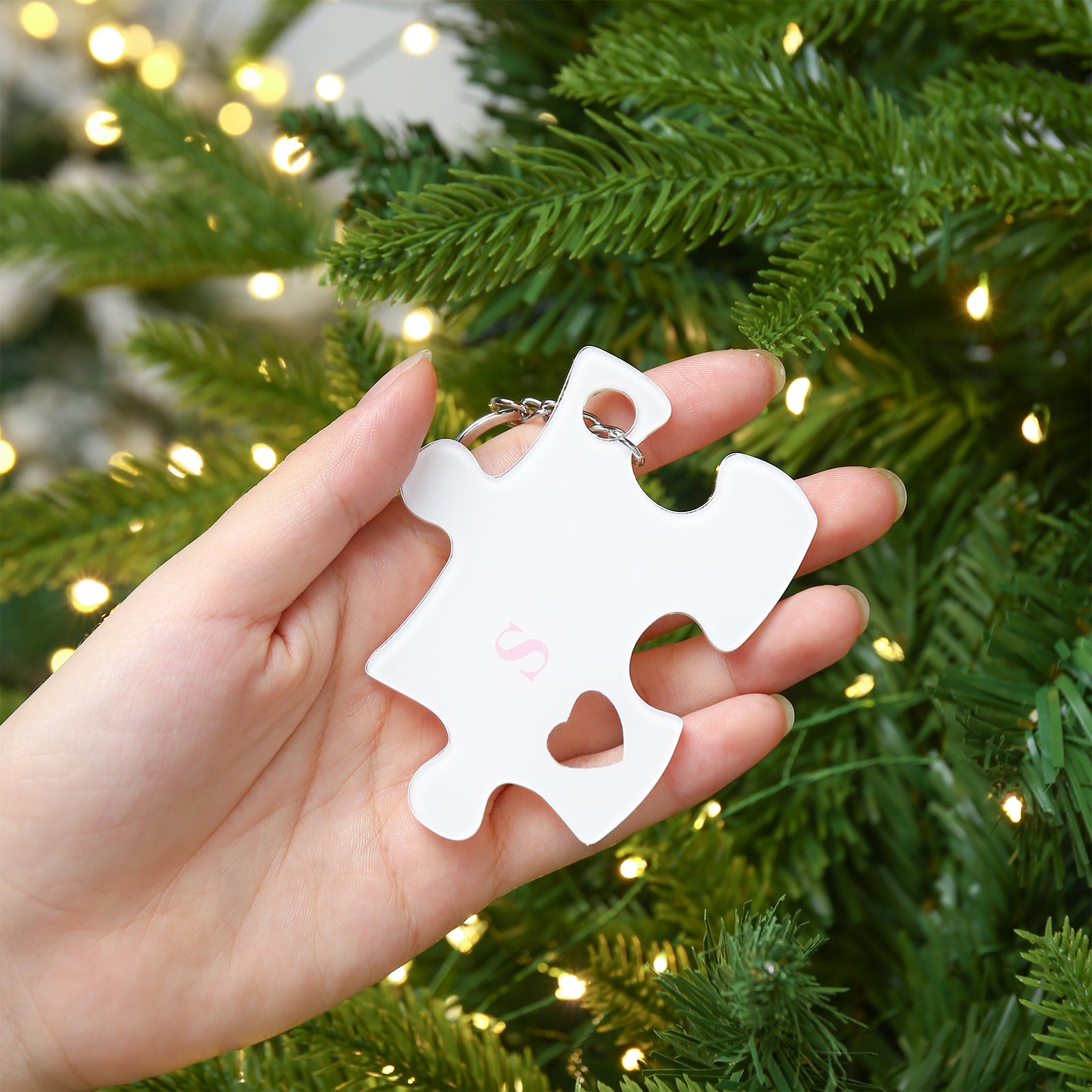 Christmas Decoration Custom Acrylic Keychain