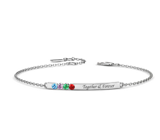 Custom Birthstone Bracelet