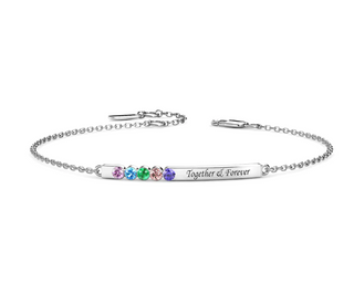 Custom Birthstone Bracelet