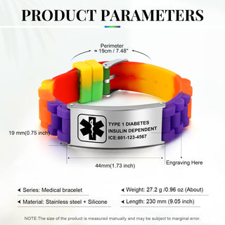 Custom Medical Bracelet
