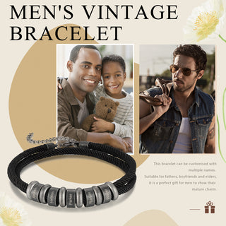 Custom Name Vintage Bracelet