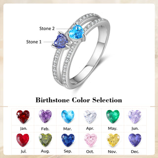 Custom Birthstone Ring
