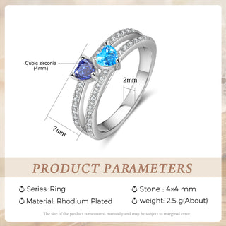 Custom Birthstone Ring